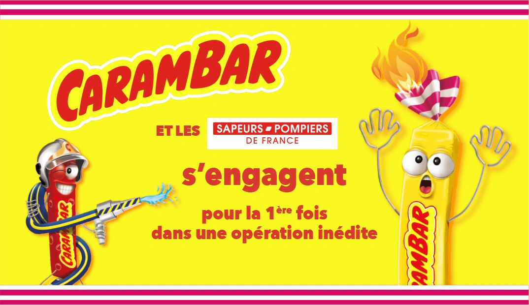 Carambar et les sapeurs pompiers