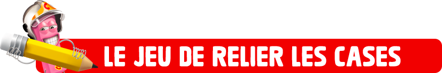 Le jeu de relier les cases